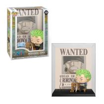 Boneco Funko Pop! Poster Exclusivo One Piece Zoro Candide - 12728 Boneco Funko Pop! Poster Exclusivo One Piece Zoro Candide - 12728