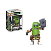 Boneco Funko Pop Rick And Morty Pickle Rick With Laser