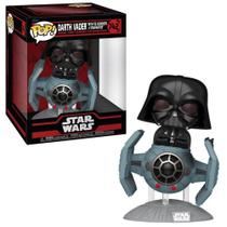 Boneco Funko Pop Ride Starwars Darth Vader E Tie Avançado X1