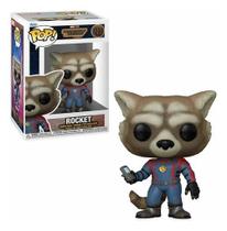 Boneco Funko Pop Rocket 1202 Guardiões Da Galáxia Vol 3