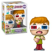 Boneco Funko Pop! Scooby Doo - Salsicha com Óuclos 3D Boneco Funko Pop! Scooby Doo - Salsicha com Óuclos 3D