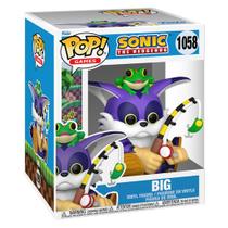 Boneco Funko Pop Sonic Big The - Cat W/froggy 1058