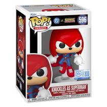 Boneco Funko Pop Sonic Knuckles - As Superman 596
