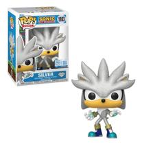 Boneco Funko Pop! Sonic The Hedgehog - Silver Candide - 12597