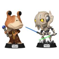 Boneco Funko Pop Star Wars Clone Wars 2 Jar Jar Binks - Vs.general 2pack 76862