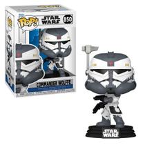 Boneco Funko Pop! Star Wars - Comandante Wolffe Boneco Funko Pop! Star Wars - Comandante Wolffe