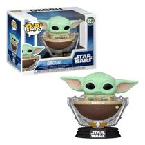 Boneco Funko Pop Star Wars Grogu 823 Colecionável Original Funko