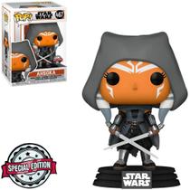 Boneco Funko Pop Star Wars Mandalorian - Ahsoka W/hooded 467 Boneco Funko Pop Star Wars Mandalorian - Ahsoka W/hooded 467