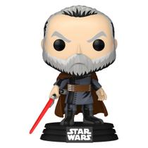 Boneco Funko Pop Star Wars Mtf Count Dooku 833 Boneco Funko Pop Star Wars Mtf Count Dooku 833