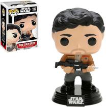 Boneco Funko Pop Star Wars Poe Dameron - Jacket Gun 117 Boneco Funko Pop Star Wars Poe Dameron - Jacket Gun 117
