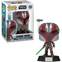 Boneco Funko POP STAR WARS Sabine WREN Original Colecionável Boneco Funko POP STAR WARS Sabine WREN Original Colecionável