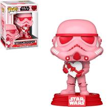 Boneco Funko Pop Star Wars Valentines - Stormtrooper W/heart 418 Boneco Funko Pop Star Wars Valentines - Stormtrooper W/heart 418