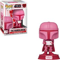 Boneco Funko Pop Star Wars Valentines - The Mandalorian 495 Boneco Funko Pop Star Wars Valentines - The Mandalorian 495