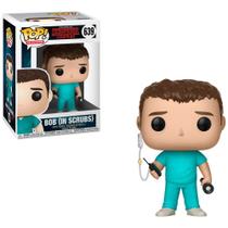 Boneco Funko Pop Stranger Things 5 Bob - In Scrubs 639 Boneco Funko Pop Stranger Things 5 Bob - In Scrubs 639
