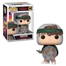 Boneco Funko Pop Stranger Things S4 Dustin With Shield