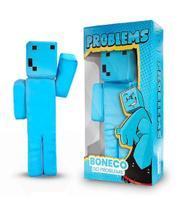 Boneco Gamer Minecraft Problems 35cm Antialérgico Personagem Original Youtuber Boneco Gamer Minecraft Problems 35cm Antialérgico Personagem Original Youtuber