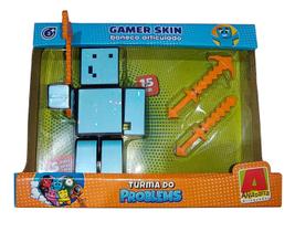 Boneco Gamer Skin Problems 15cm C/ 3 Acessórios 3031372 - Algazarra Boneco Gamer Skin Problems 15cm C/ 3 Acessórios 3031372 - Algazarra