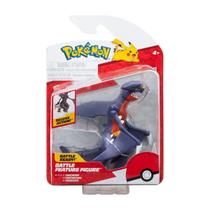 Boneco Garchomp - Pokémon - Battle Feature Figure - Jazwares Boneco Garchomp - Pokémon - Battle Feature Figure - Jazwares
