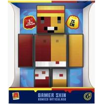 Boneco Geleia 25CM Minecraft Youtuber Gamer CRAFT Boneco Geleia 25CM Minecraft Youtuber Gamer CRAFT