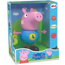 Boneco George Com Atividades Azul 1098 - ELKA