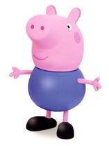 Boneco George Peppa Pig Cabeça De Vinil 13 Cm - Elka
