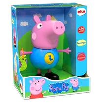 Boneco George Peppa Pig com Atividades Elka
