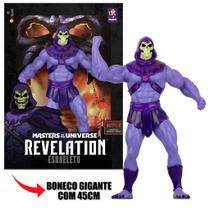 Boneco Gigante Esqueleto Do He-man 45cm Master The Universe