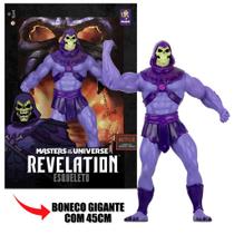 Boneco Gigante Esqueleto Do He-man 45cm Master The Universe