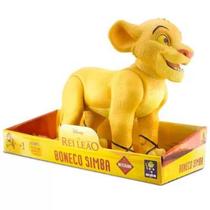 Boneco Gigante Rei Leão - Simba - Articulado - 40cm - Mimo Toys