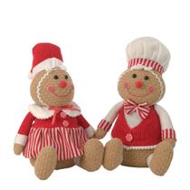 Boneco Ginger Casal Cozinheiro Natalino 31cm C/1unid 1085728 Cromus Boneco Ginger Casal Cozinheiro Natalino 31cm C/1unid 1085728 Cromus