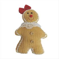 Boneco Ginger Confeiteira Em Pé Tecido Canelado Sianinha Xadrez Vermelho Branco Enfeite Natalino 23Cm Boneco Ginger Confeiteira Em Pé Tecido Canelado Sianinha Xadrez Vermelho Branco Enfeite Natalino 23Cm