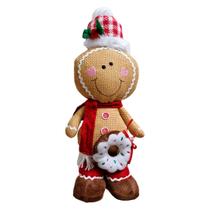Boneco Ginger em Pé Retrátil 66cm Natal BT3087 - Tok da Casa