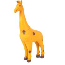 Boneco Girafa Vinil Macio Real Animals Miniatura Brinquedo - Bee Toys
