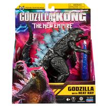 Boneco Godzilla com Raio de Calor 15 Cm - Godzilla vs Kong