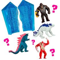 Boneco Godzilla vs Kong Surpresa Mini 5 cm