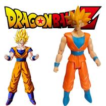 Boneco Goku Super Saiyajin Dragon Ball Z Brinquedo Para Seu Filho Com Garantia