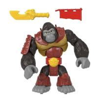 Boneco Gorila Kong Samurai 23cm alt - Mattel GYX01