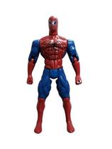 Boneco Grande Articulado Homem Aranha +/- 29 Cm Cabeça,