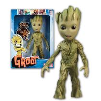 Boneco Groot Guardiões Marvel Figura Ação Gigante Articulado