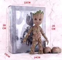 Boneco Groot Marvel Guradiões da Galáxia 25 centímetros