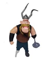 Boneco Guerreiro Viking Gobber Como Treinar Seu Dragão F2