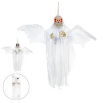BONECO HALLOWEEN C/MOVIMENTO (BRANCO) 54X44cm