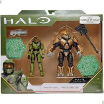 Boneco Halo Set 2 Figuras Master Chief E Brute Chieftain Wct