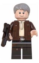 Boneco Han Solo Grisalho Blocos De Montar Star Wars