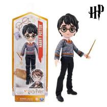 Boneco Harry Potter Articulado 20cm Fashion Com Varinha 2629