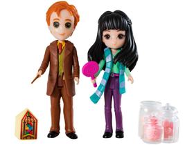 Boneco Harry Potter Wizarding World Magical Minis - Amigos Mágicos Cho e George com Acessórios Sunny - Sunny Brinquedos