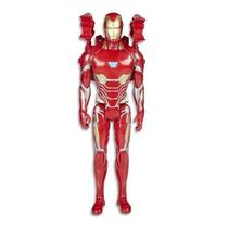 Boneco Hasbro Avengers Iron Man E0606 Power Embalagem