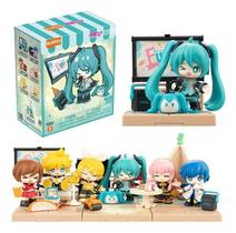 Boneco Hatsune Miku Terrace Party Figuras Sortidas - Blokees Boneco Hatsune Miku Terrace Party Figuras Sortidas - Blokees