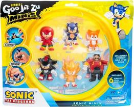 Boneco Heroes Of Goo Jit Zu Mini Pack 6 Sonic The Hedgehog