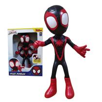 Boneco Herói Articulado Miles Morales 50cm - Amazing Friends